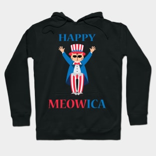 Happy Meowica, Fourth of July Hoodie